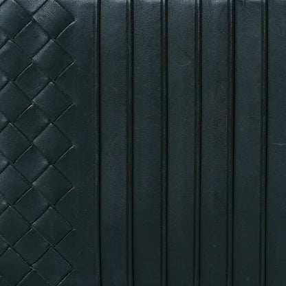Bottega Veneta Nappa Intrecciato Zip Card Holder Bottle Green 8 of 9