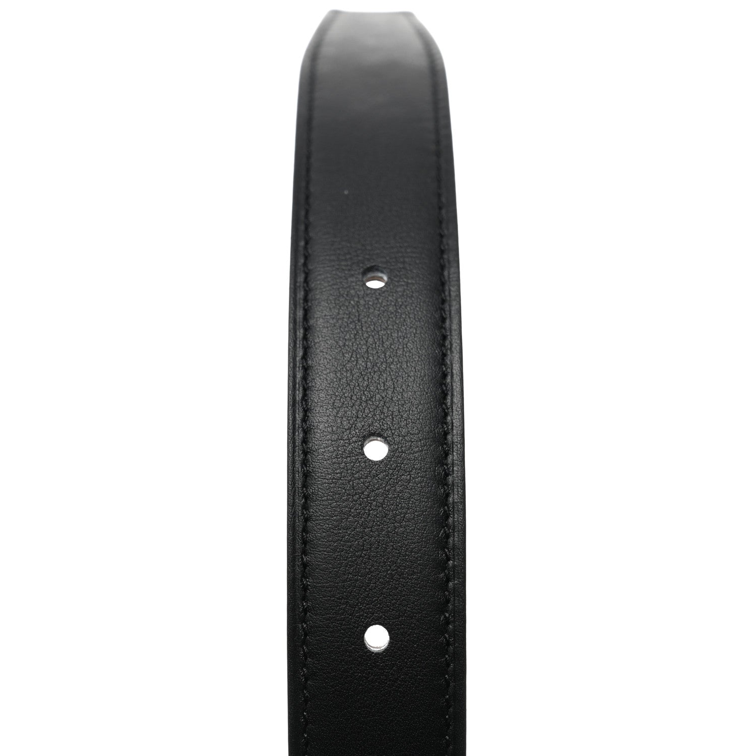 Hermes Epsom Swift 24mm Escale Belt 85 Black Etoupe 6 of 12