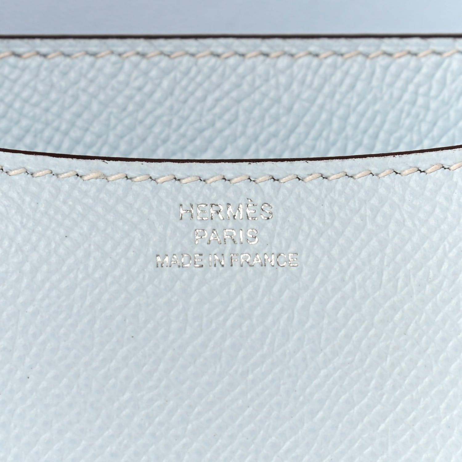 Hermes Epsom Constance 18 Bleu Brume 8 of 9