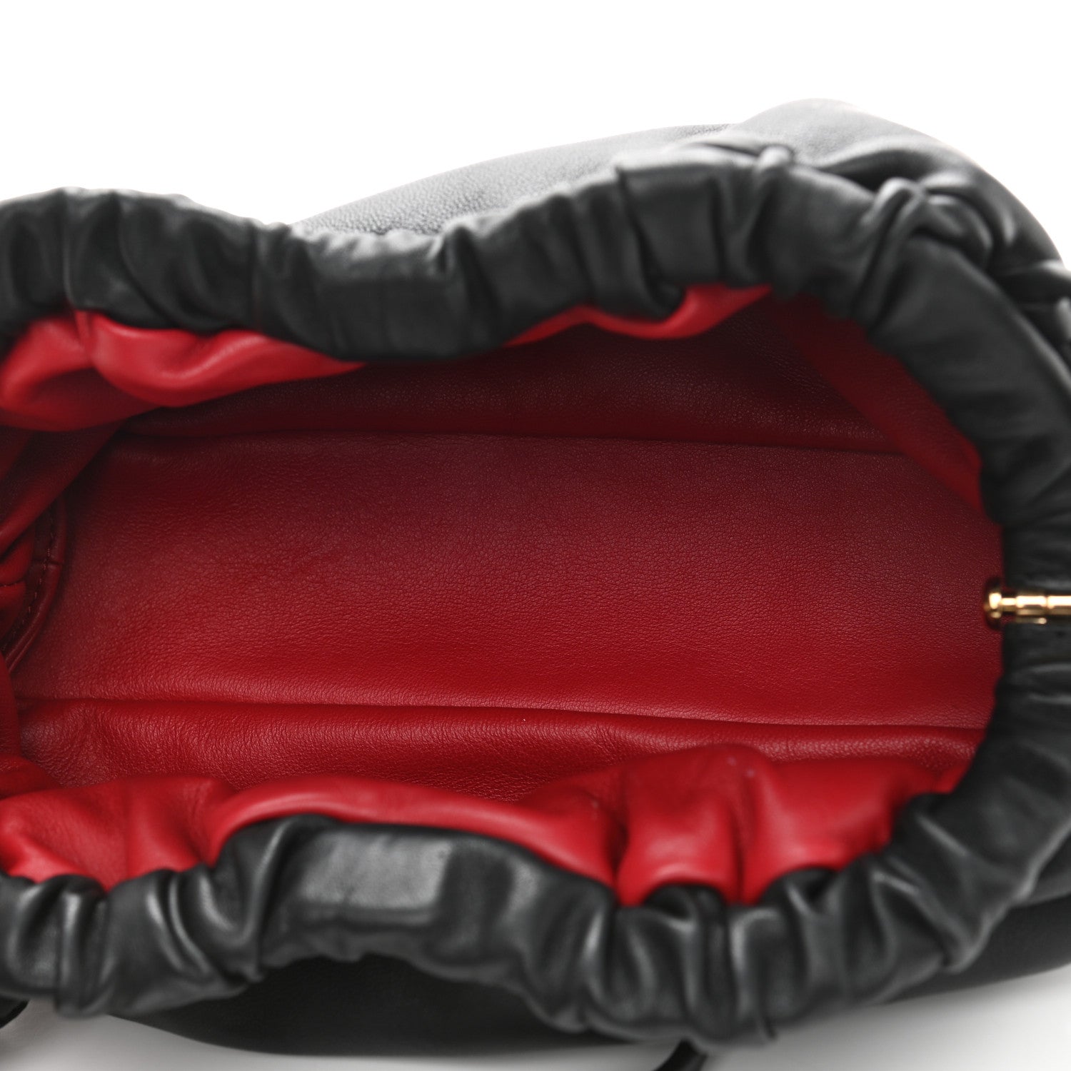 Mansur Gavriel Lambskin Mini Cloud Clutch Black Flamma 5 of 10