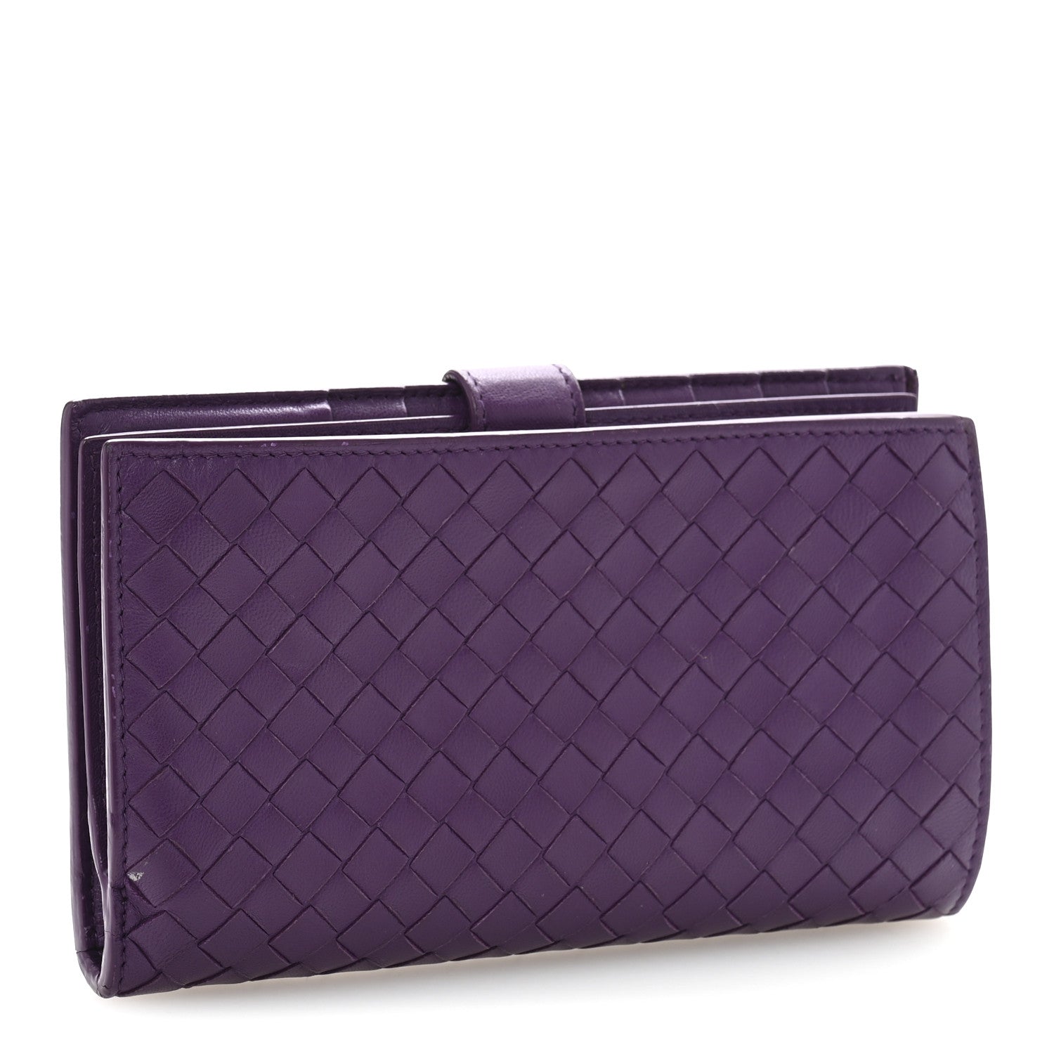 Bottega Veneta Nappa Intrecciato Continental Wallet Monalisa 3 of 10