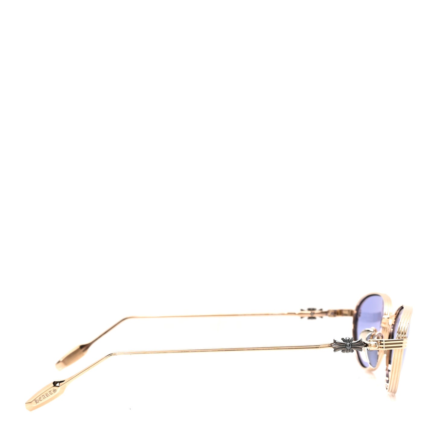 Metal Clitorial Sunglasses Gold