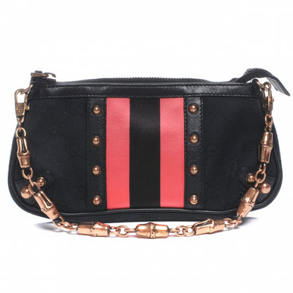 Gucci Monogram Web Clutch Black 3 of 8