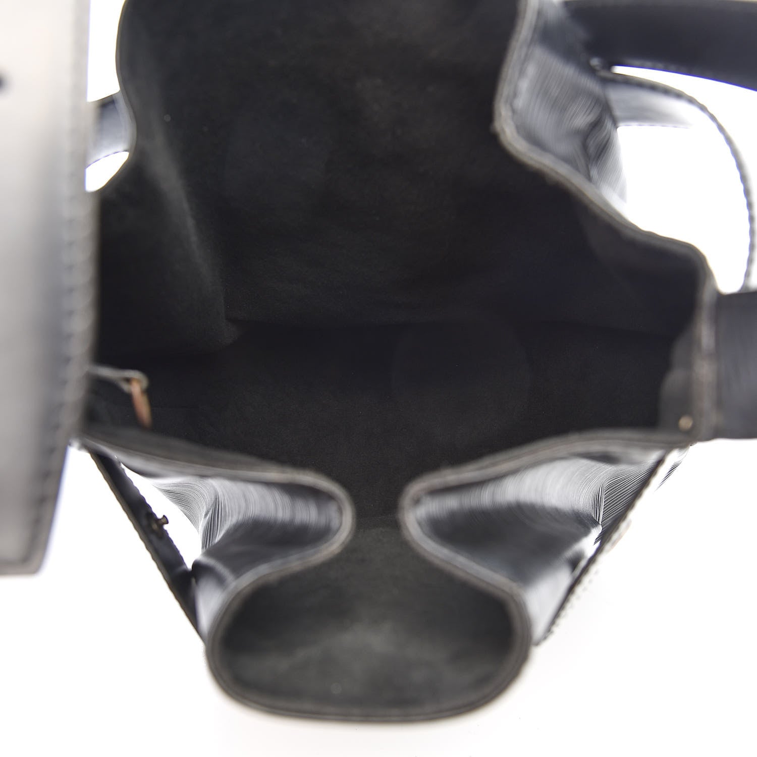 Louis Vuitton Epi Sac D'Epaule Black 5 of 9