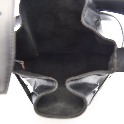 Louis Vuitton Epi Sac D'Epaule Black 5 of 9