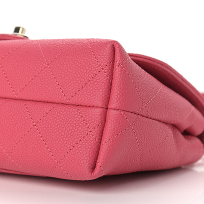 Chanel Caviar Quilted Small City Walk Flap Pink 10 of 11