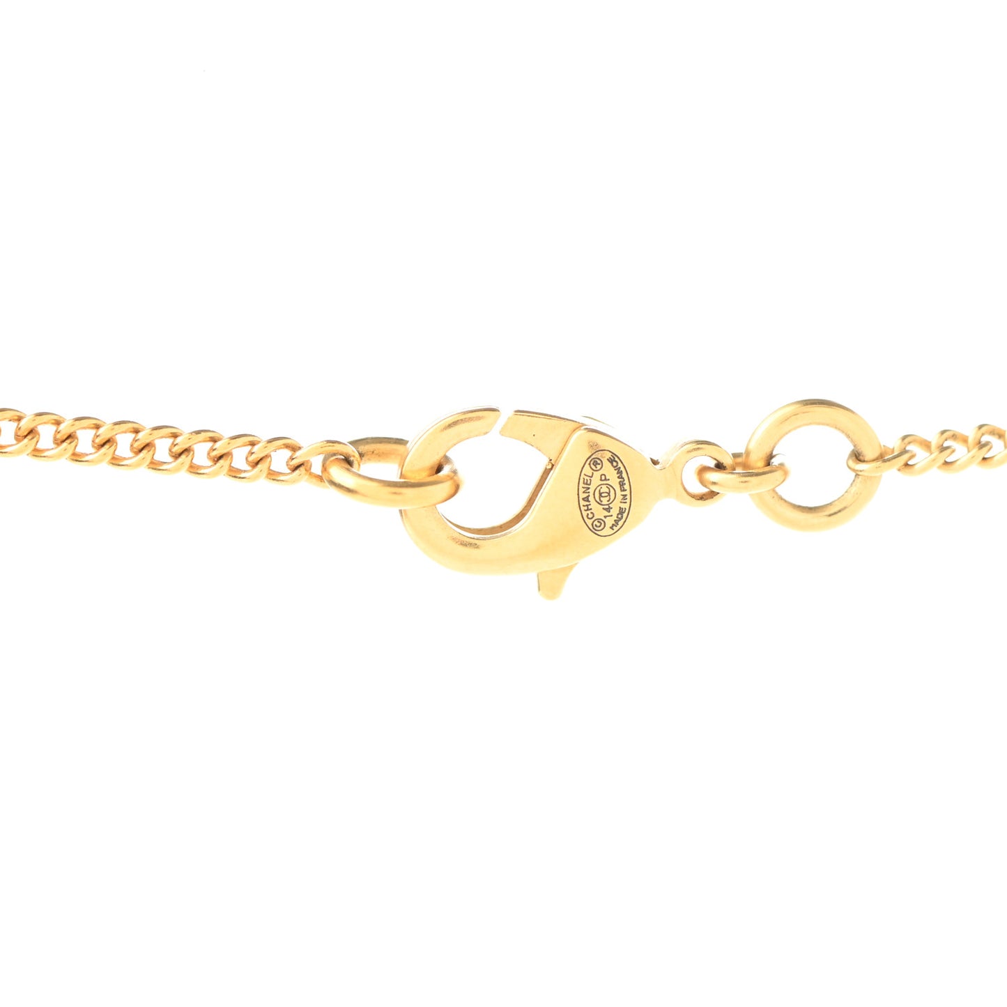 CC Necklace Matte Gold