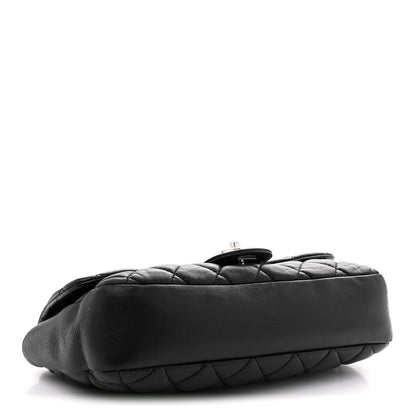 Chanel Lambskin Quilted Medium Coco Rain Flap Black 4 of 11