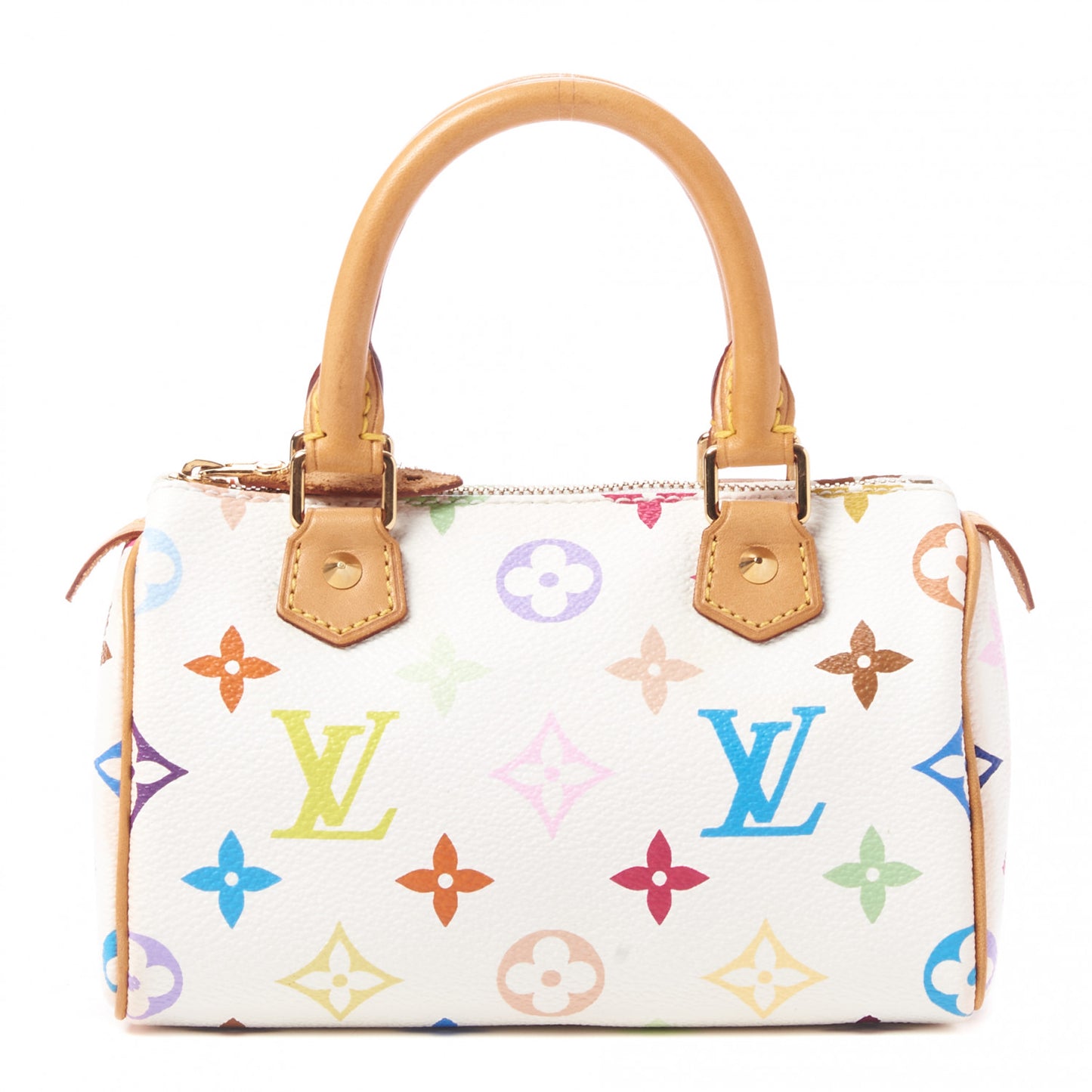 Monogram Multicolor Mini Sac HL Speedy White