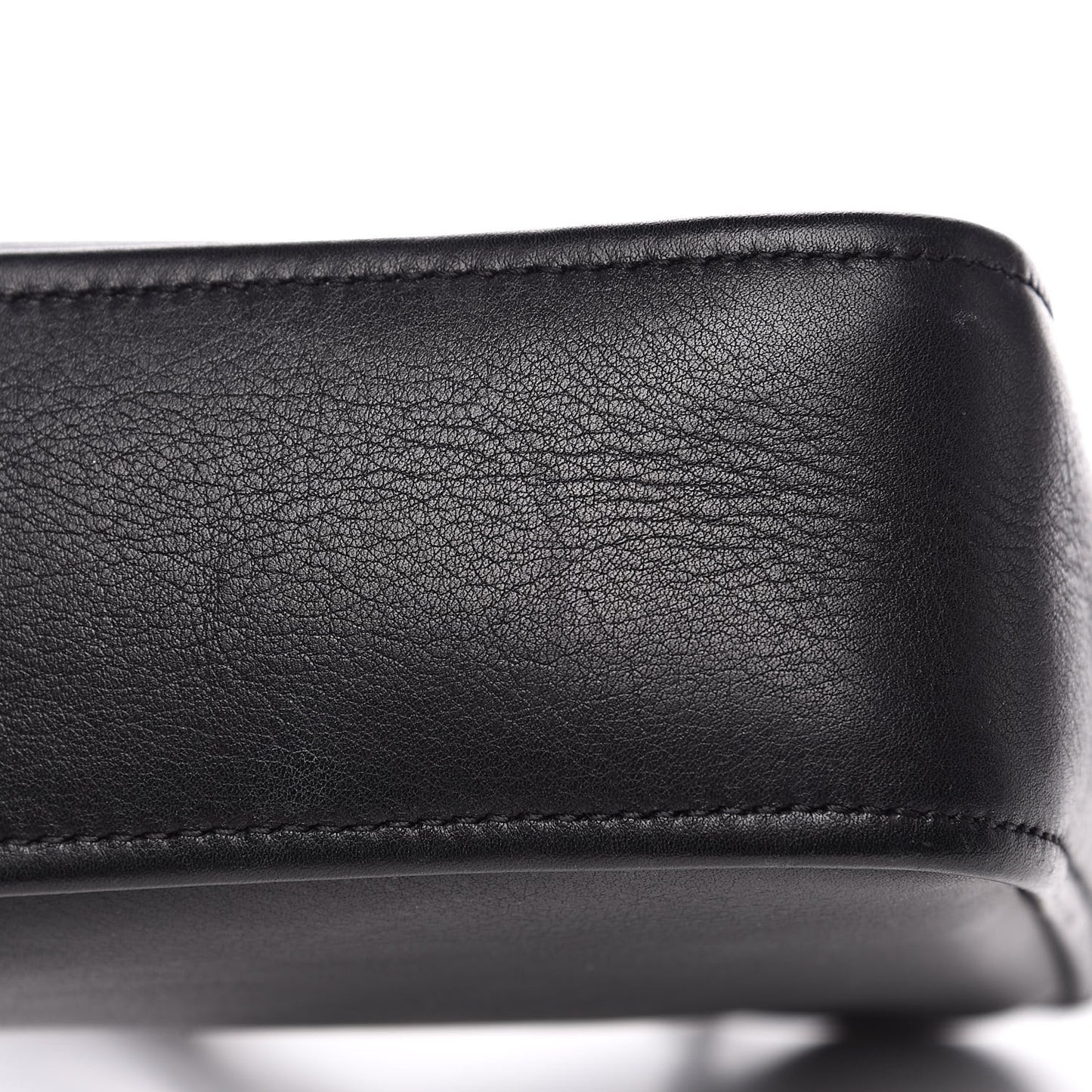 Calfskin XS Triangle Duffle Black