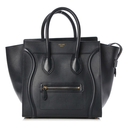 Celine Smooth Calfskin Mini Luggage Navy Blue 1 of 13