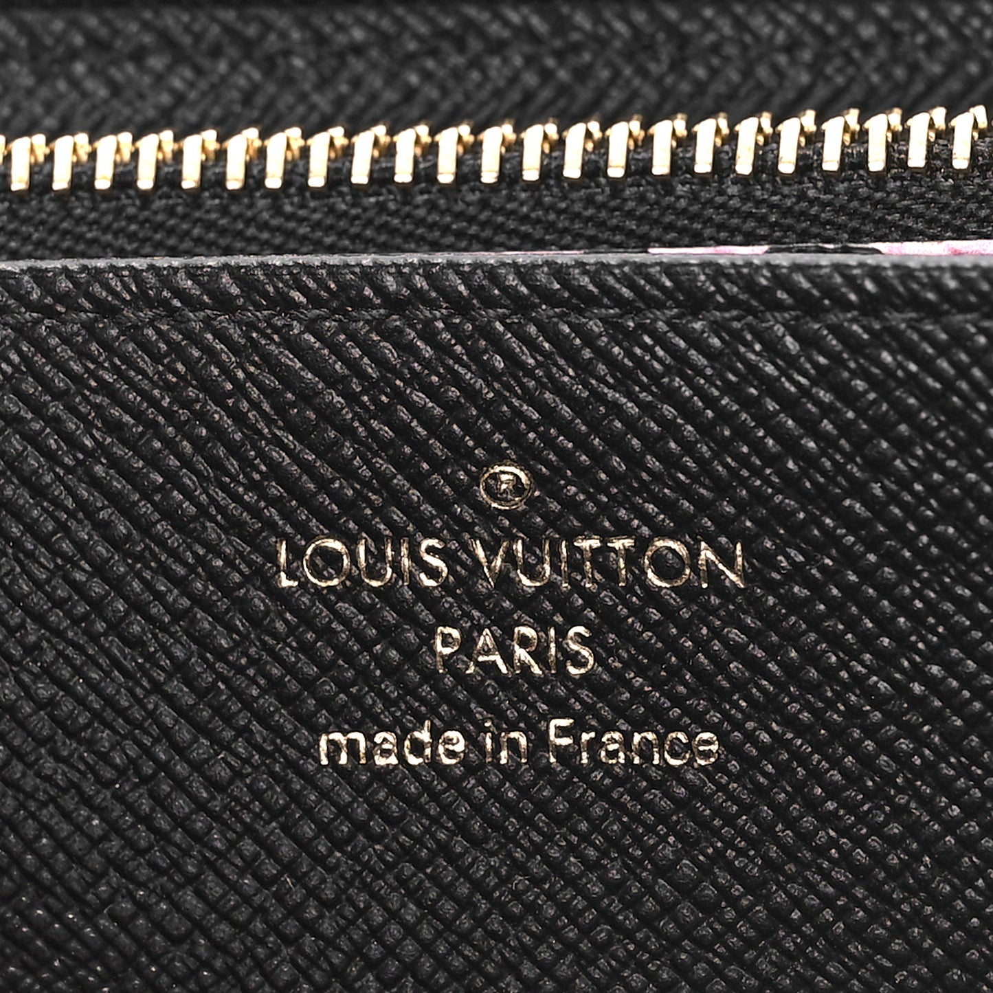 Monogram Giant Wild At Heart Zippy Wallet Black