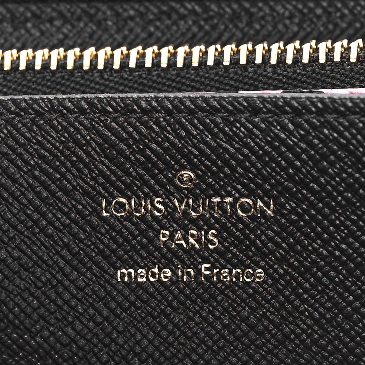 Louis Vuitton Monogram Giant Wild At Heart Zippy Wallet Black 6 of 9