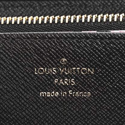 Louis Vuitton Monogram Giant Wild At Heart Zippy Wallet Black 6 of 9