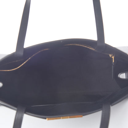 Saint Laurent Calfskin Medium Manhattan Shopper Tote Black 5 of 10