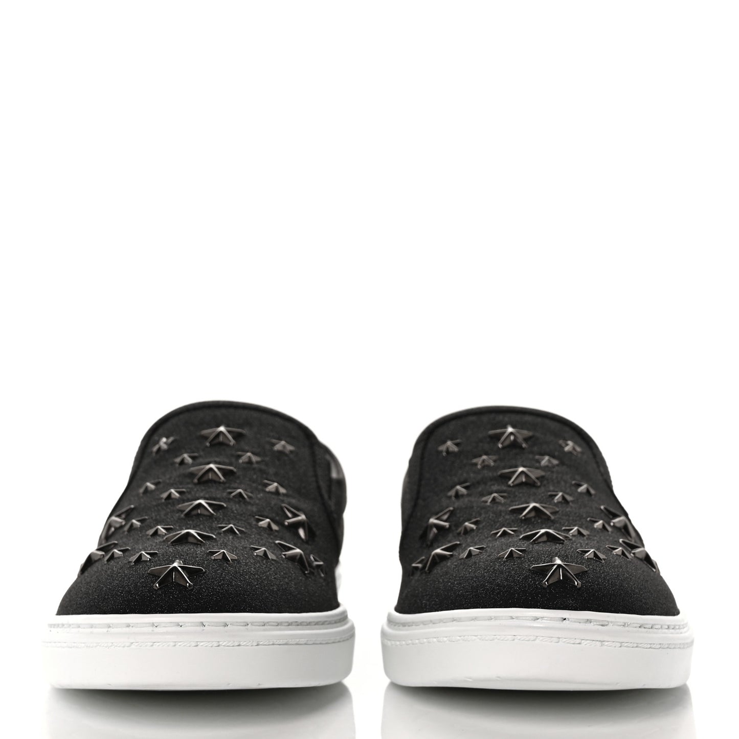 Fine Glitter Suede Mens Grove Sneakers 41 Black