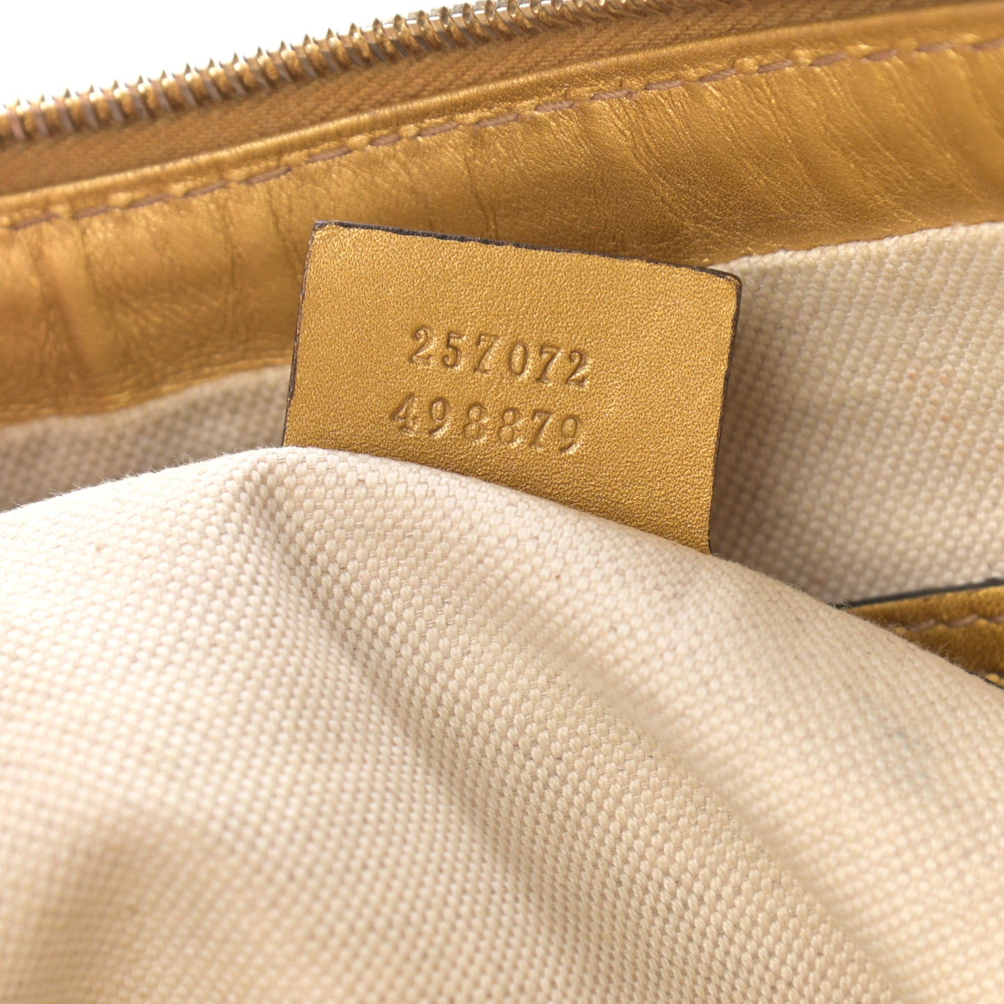 Monogram Small Lovely Heart Messenger Gold