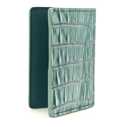 Louis Vuitton Crocodile Pocket Organizer Bleu Pool 3 of 7
