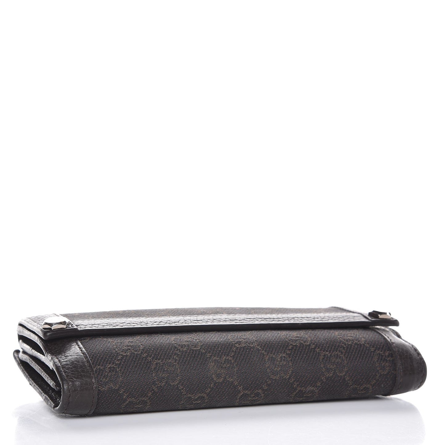 Monogram Continental Charmy Wallet Dark Brown