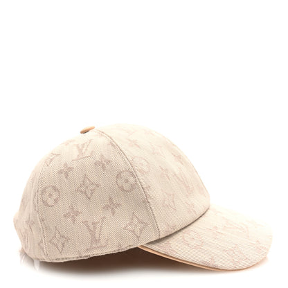 Louis Vuitton Cotton Monogram Essential Cap L Beige 6 of 8