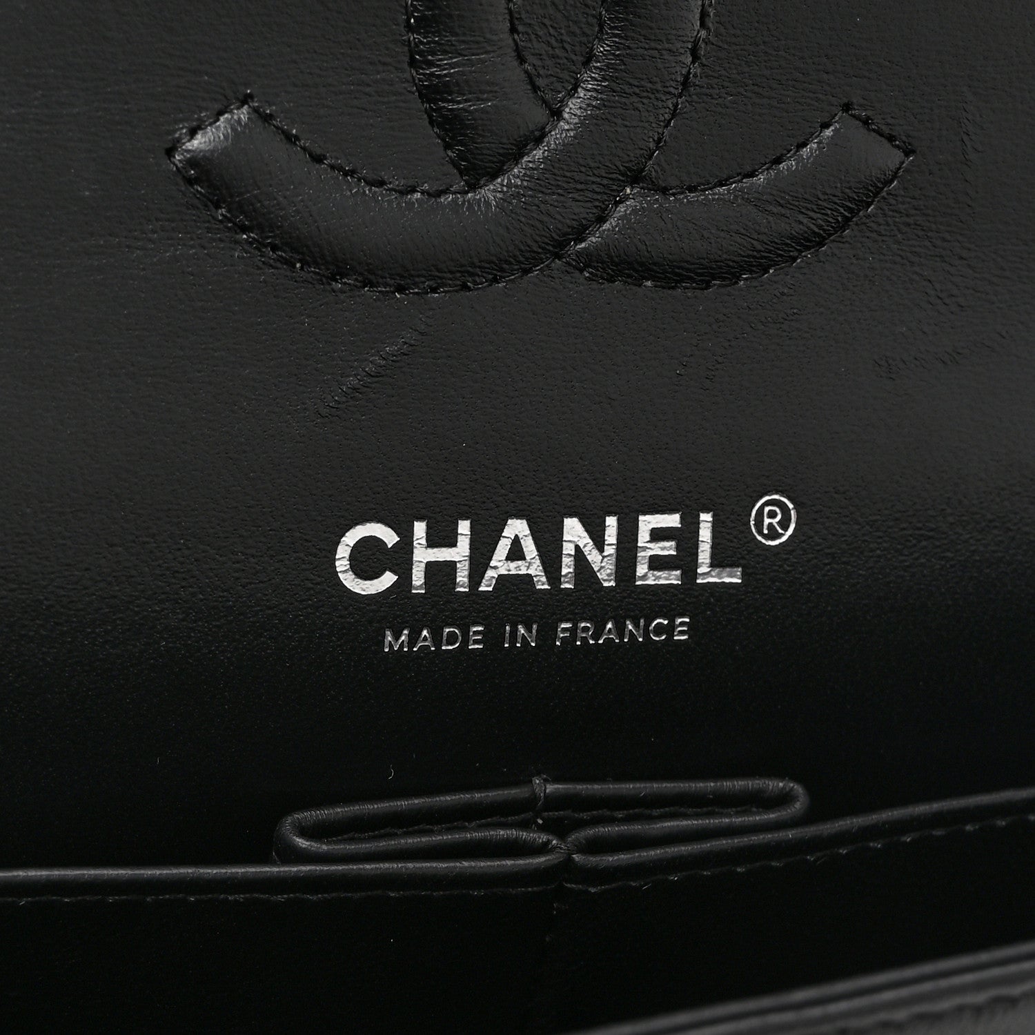 Chanel Lambskin Quilted Small Double Flap So Black 6 of 10
