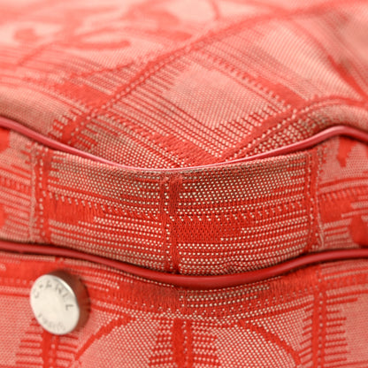 Chanel Nylon Small Travel Tote Red 13 of 24