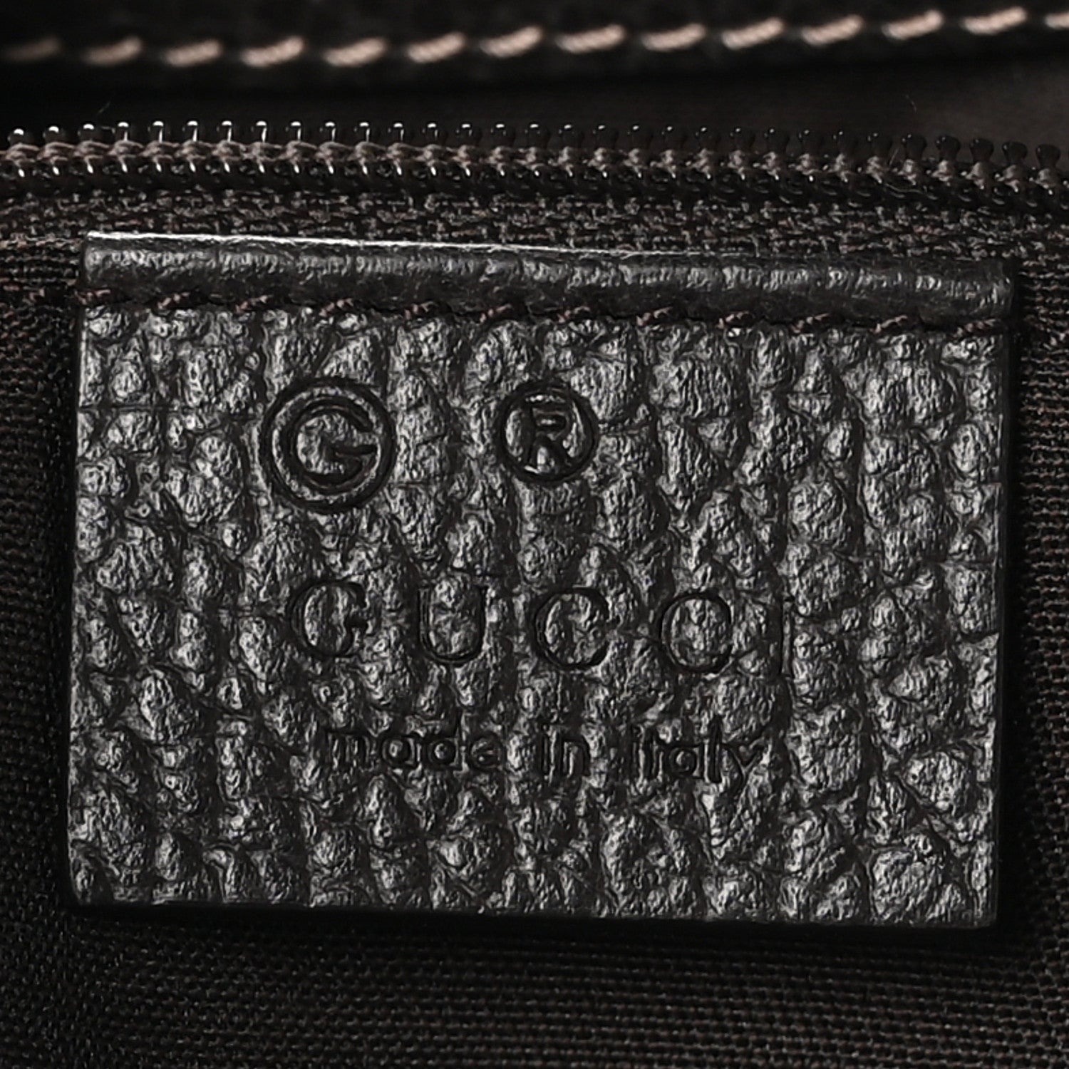 Gucci Monogram New Ladies Tote Dark Brown 7 of 10
