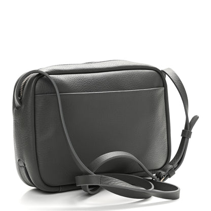 Balenciaga Smooth Calfskin Logo S Everyday Camera Bag Gris Fossile White 3 of 11