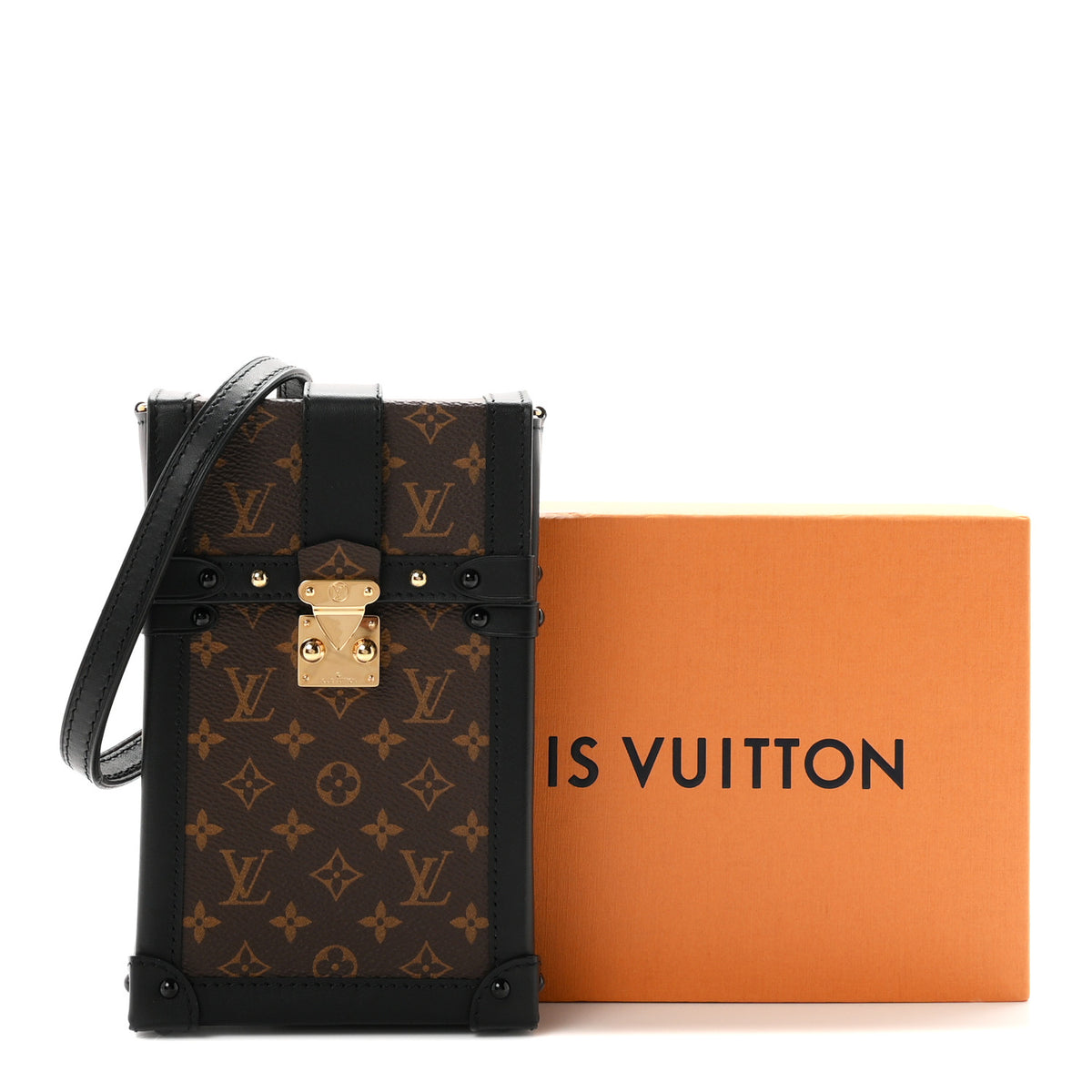 Monogram Pochette Trunk Verticale Black