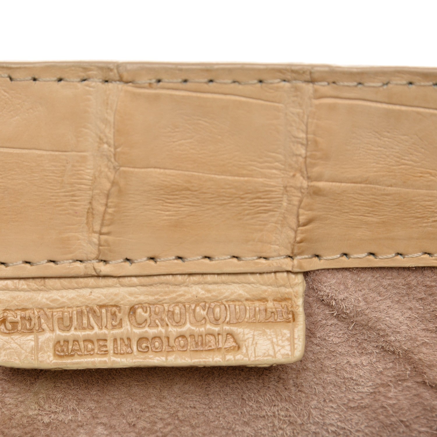 Nancy Gonzalez Crocodile Tote Beige 9 of 9