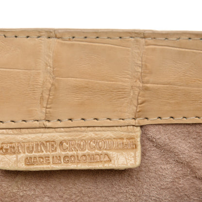 Nancy Gonzalez Crocodile Tote Beige 9 of 9