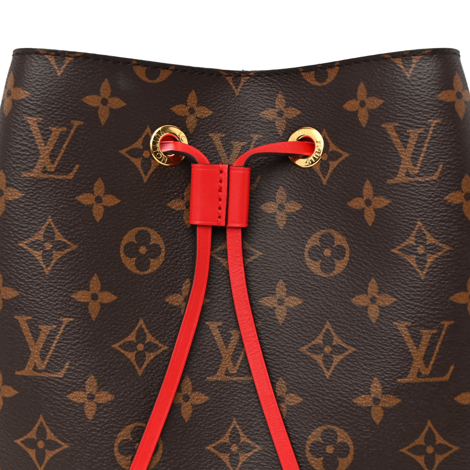 Louis Vuitton Monogram Neonoe MM Coquelicot 8 of 10