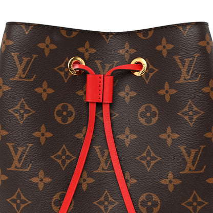 Louis Vuitton Monogram Neonoe MM Coquelicot 8 of 10