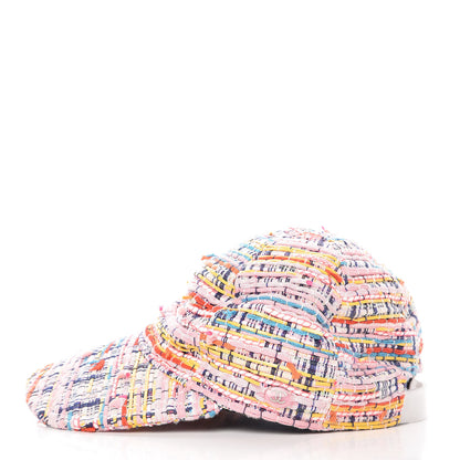 Chanel Tweed Cap Hat Multicolor 3 of 7