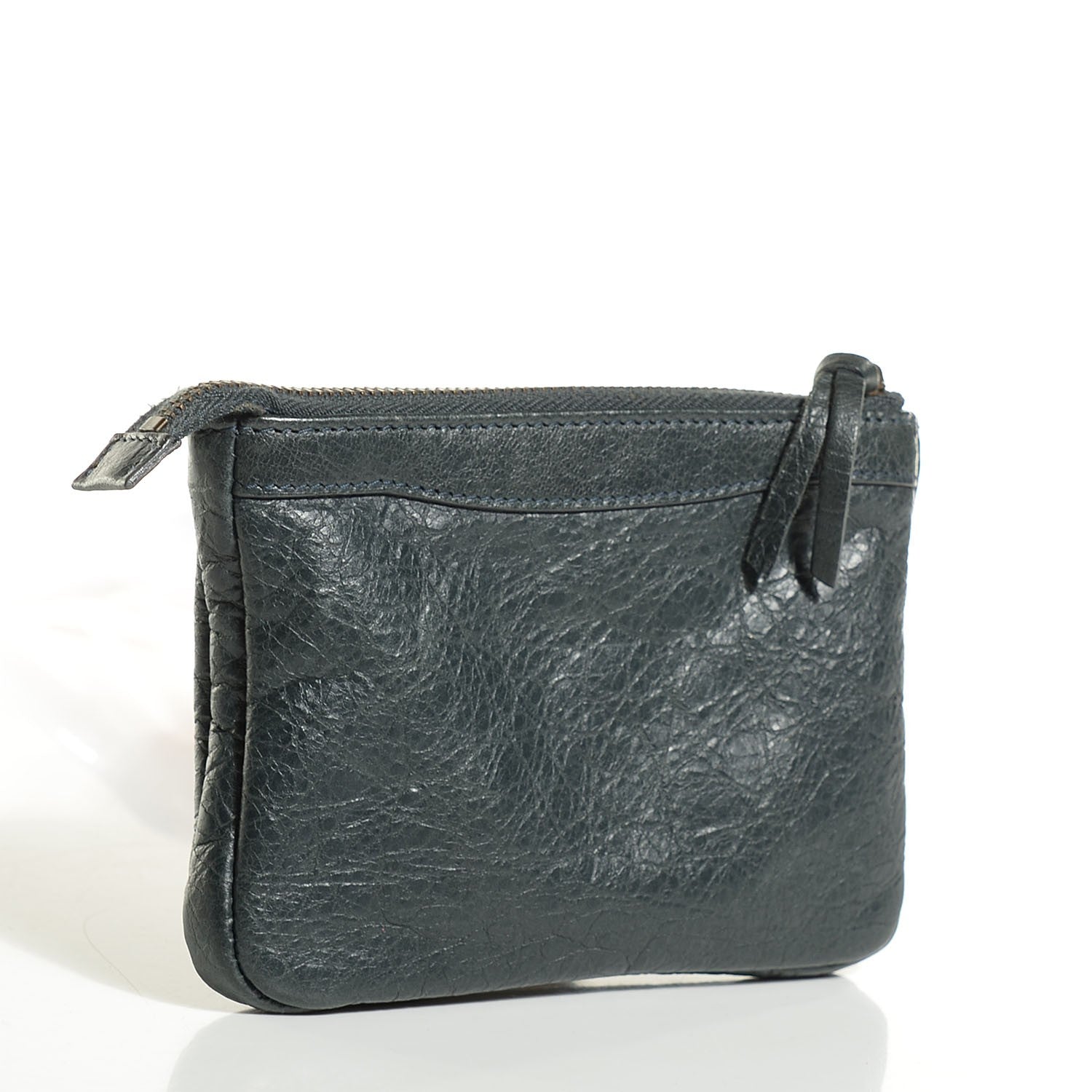 Balenciaga Agneau Classic Hardware M Porte-Monnaie Coin Purse Anthracite 3 of 8