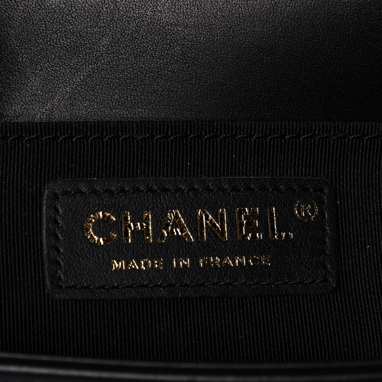 Chanel Metallic Crumpled Goatskin Small Boy Flap Black Gold 6 of 11