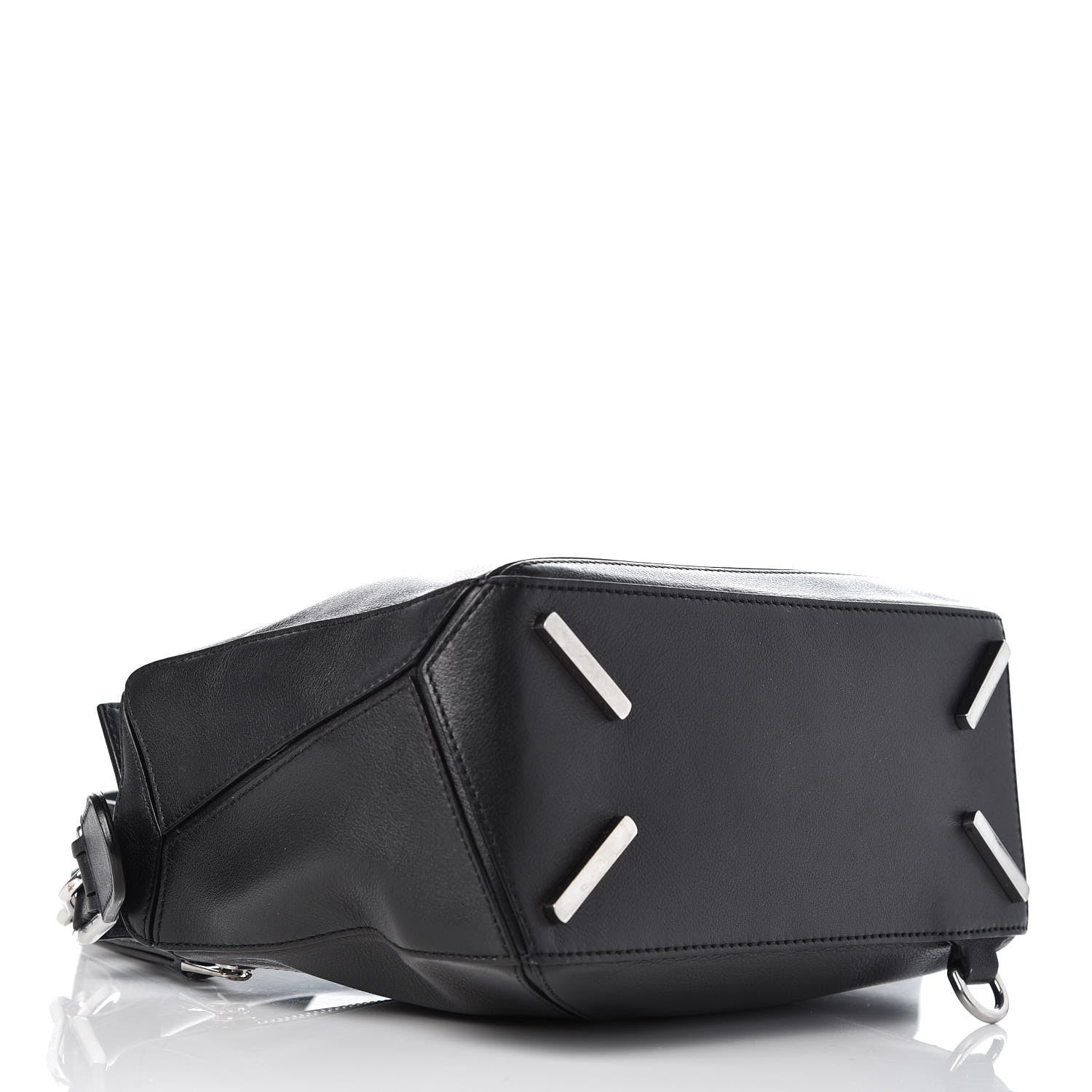 Loewe Calfskin Small Puzzle Bag Black 4 of 11