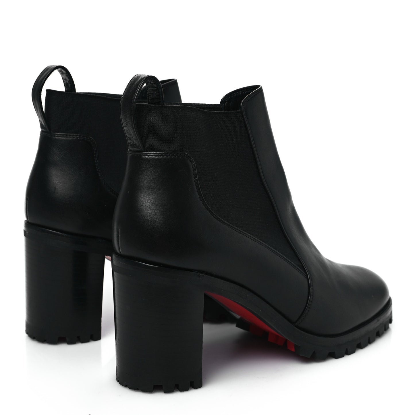 Calfskin Marchacroche 70 Chelsea Boots 38 Black
