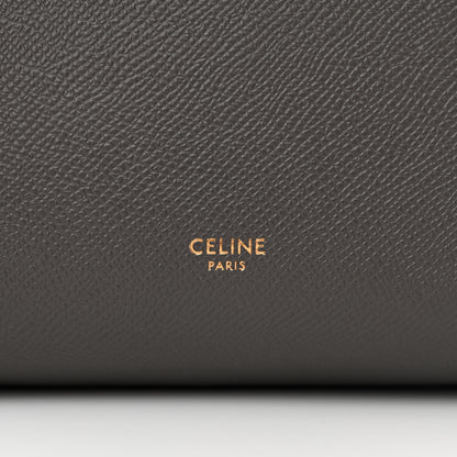 Celine Grained Calfskin Micro Belt Bag Grey 6 of 13