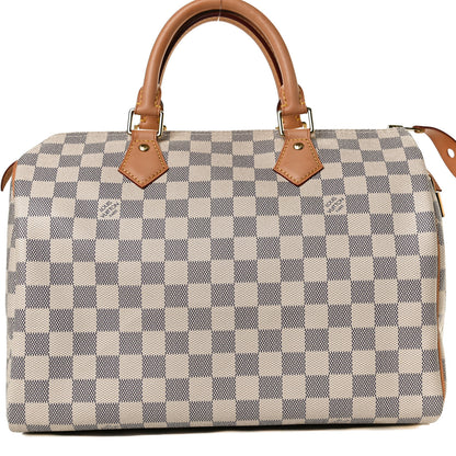 Louis Vuitton Damier Azur Speedy 30 9 of 15