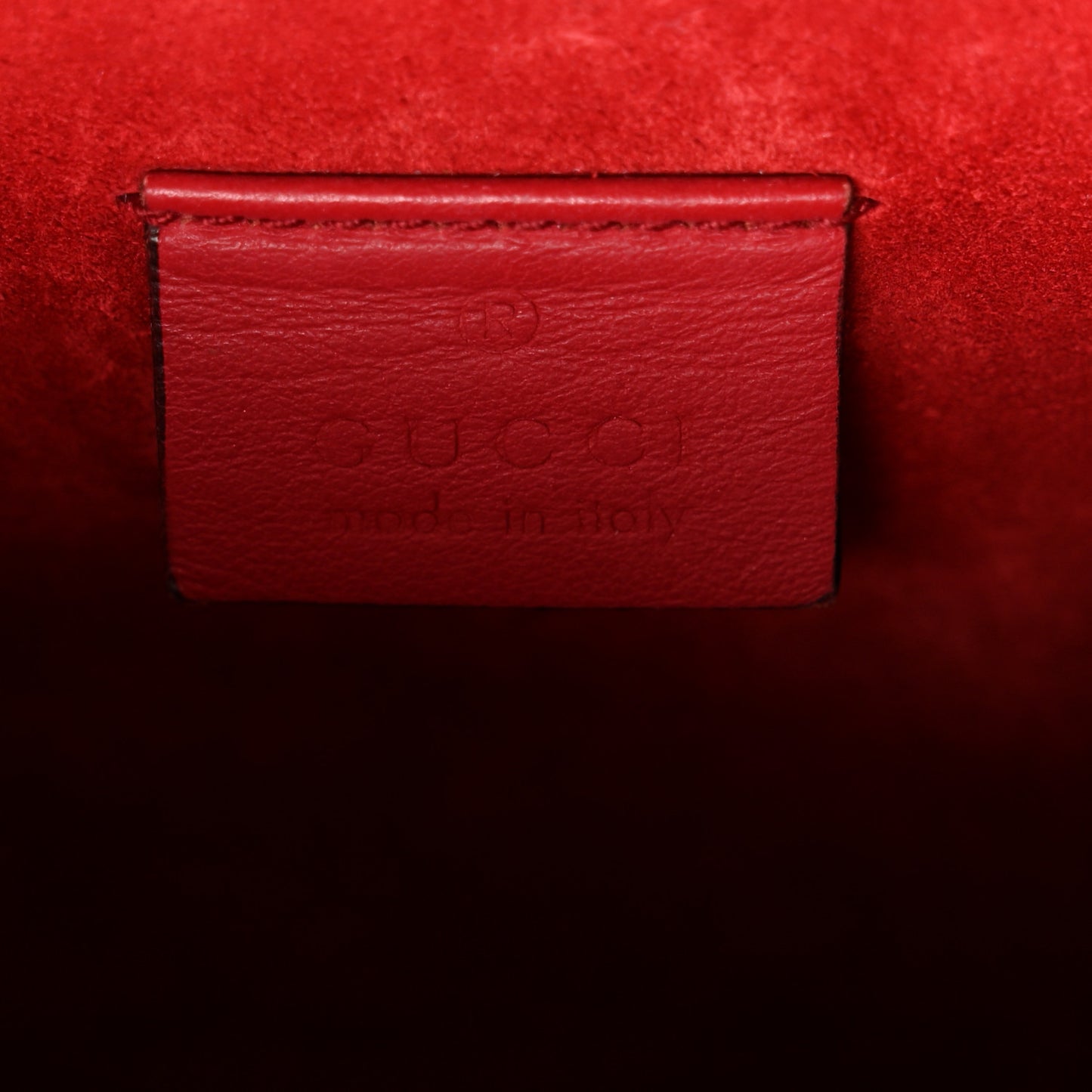 GG Supreme Monogram Mini Dionysus Shoulder Bag Hibiscus Red