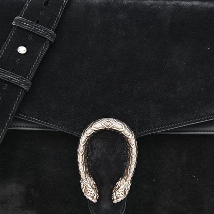 Gucci Suede Medium Dionysus Messenger Bag Black 8 of 12