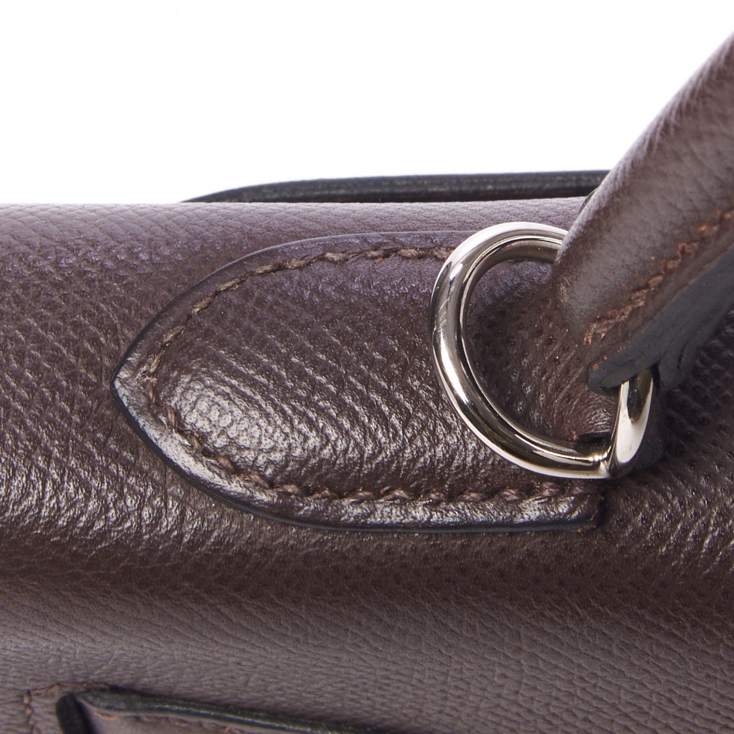 Hermes Epsom Kelly Sellier 32 Chocolate 12 of 33