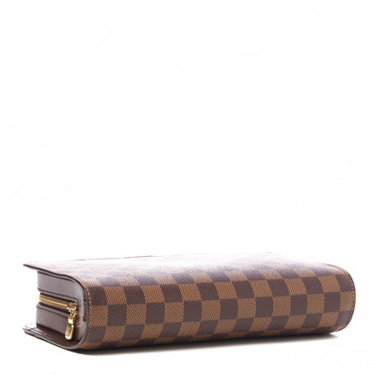 Louis Vuitton Damier Ebene Pochette Saint Louis Clutch 3 of 7