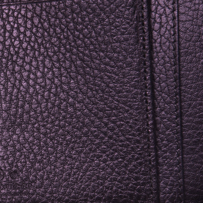 Gucci Pebbled Calfskin Zip Around Wallet Black 6 of 7