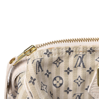 Louis Vuitton Mini Lin Croisette Speedy 30 Blue 11 of 12