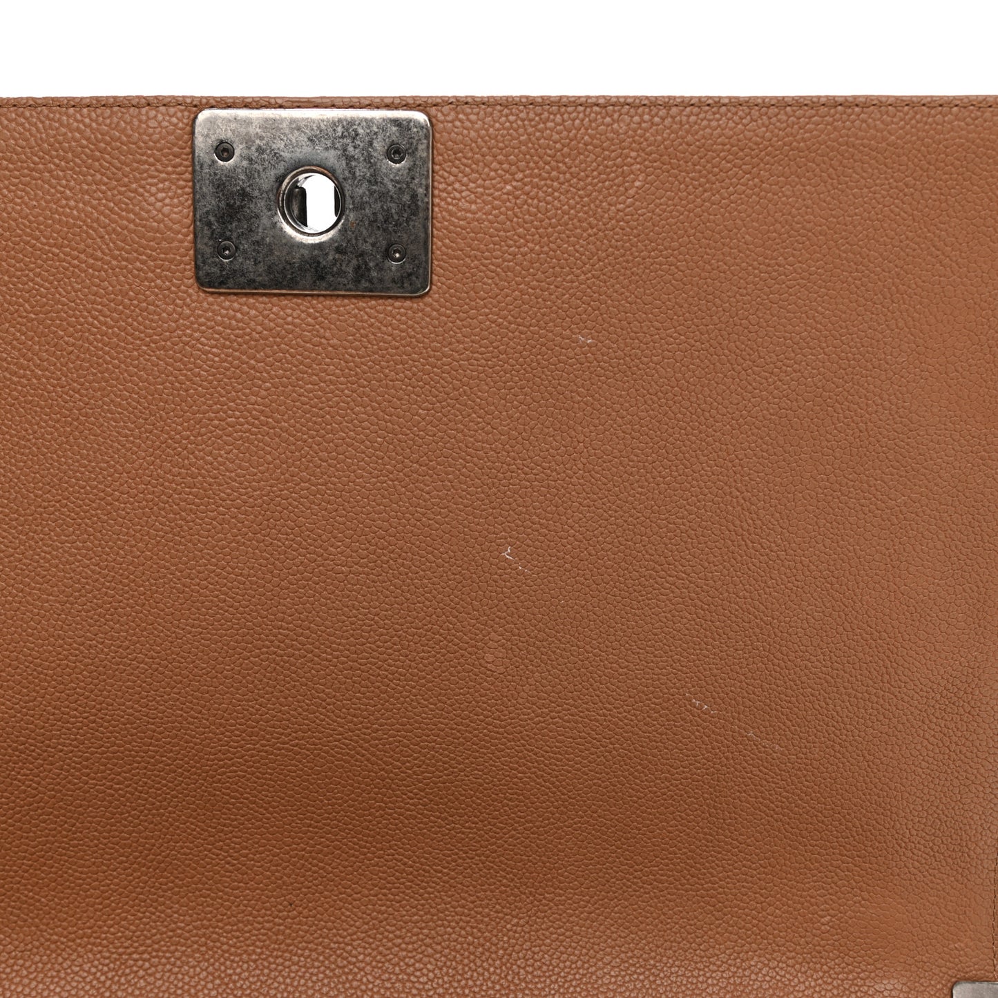 Caviar Quilted New Medium Boy Flap Camel