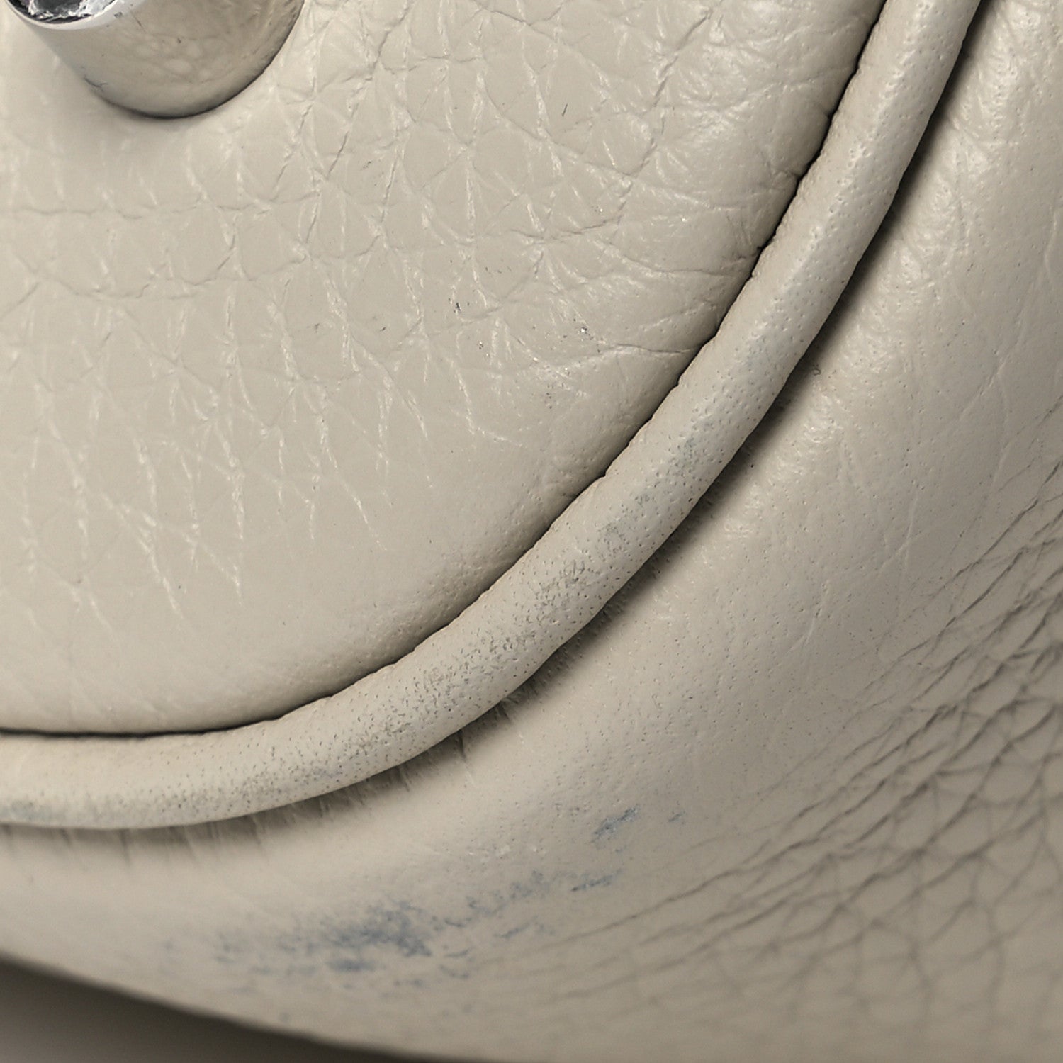 Hermes Taurillon Clemence Picotin Lock 26 GM Gris Perle 12 of 15