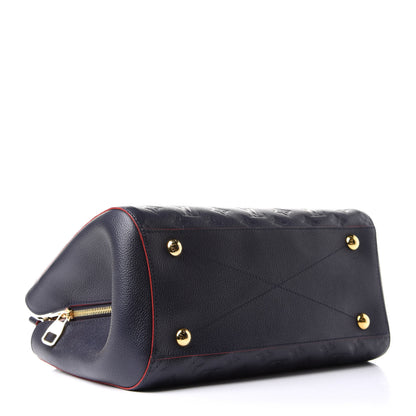 Louis Vuitton Empreinte Montaigne MM Marine Rouge 8 of 32