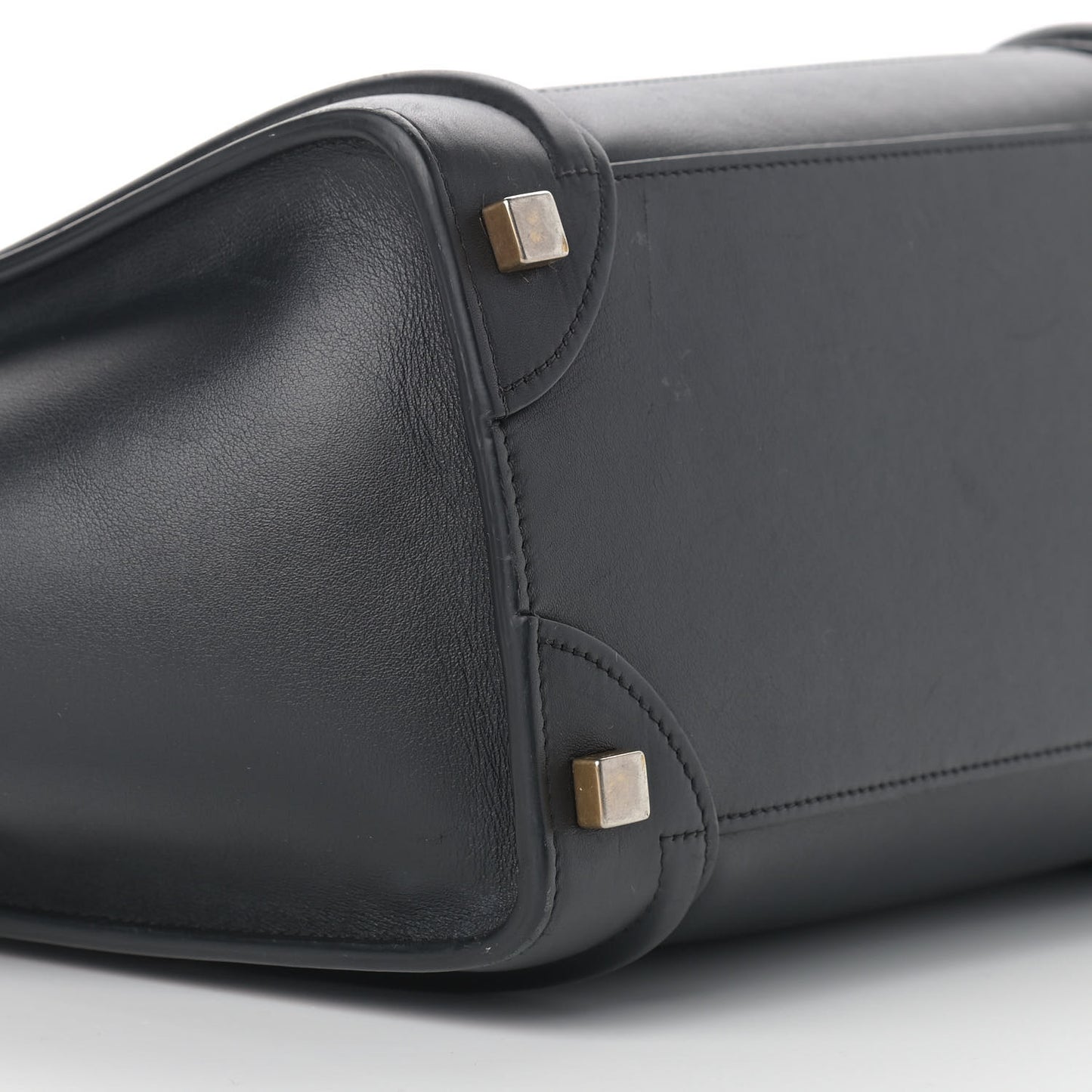 Smooth Calfskin Micro Luggage Black